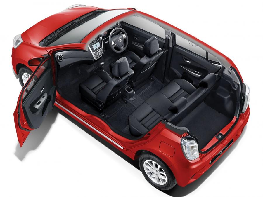 Интерьер Perodua Axia Advance 2014 года  (фото 2 из 9)